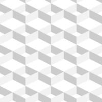 3D Abstract Geometric Background White Color in Simple flat style. Vector illustration