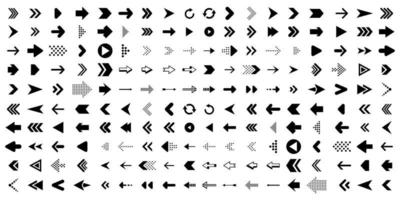 Set of black vector arrows. Arrow icon. Arrow vector icon. Arrow. Arrows vector collection. Eps10