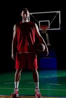 Basketball player portrait photo