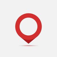 Location Pin. Pin icon. Location map. Gps symbol Eps10 vector