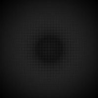 Black Abstract Background with Halftone Dots texture. Vector illustration