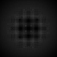 Black Abstract Background with Halftone Dots texture. Vector illustration