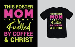 Mothers day love mom t-shirt design vector