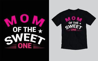Mothers day love mom t-shirt design vector
