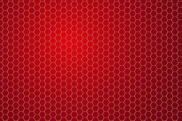 Honeycombs orange background