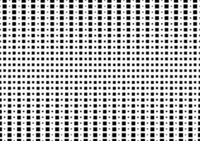 Black ground rectangular pattern fabric cut from small to large black vector