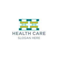 Health care logo icon design vector