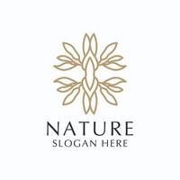 Nature logo icon vector image