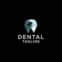 imagen vectorial del icono del logotipo dentalimagen vectorial del icono del logotipo dental vector