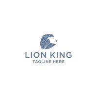 Lion logo icon vector image