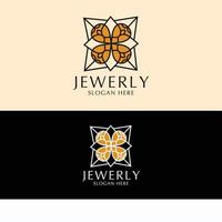 Jewerly logo design icon template vector