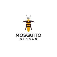 imagen vectorial del icono del logotipo de mosquito vector