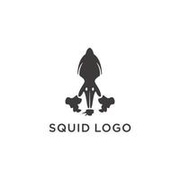 Squid vector icon. Modern, simple flat vector illustration for website or mobile app.Squid symbol, logo illustration. Pixel perfect vector graphics