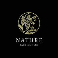 Nature logo icon vector image