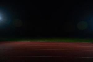 vista de la pista de atletismo foto