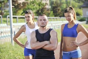 vista del equipo de atletismo foto