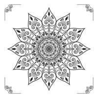 Creative, Modern, Abstract and Professional Luxury Ornamental Mandala Background Design or Pattern Design Vector