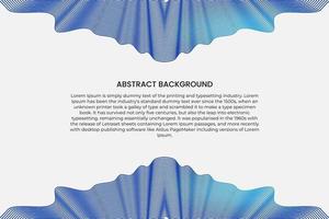 Abstract blue line wave background. Modern blue line background vector