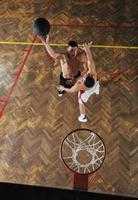 Basketball game view photo