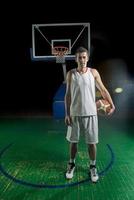 Basketball player portrait photo