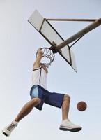 Basketball player view photo