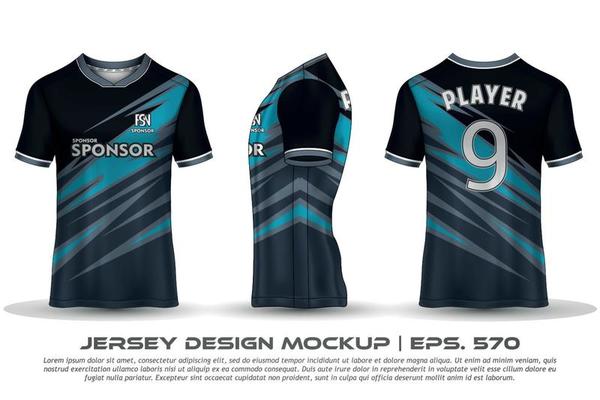 Jersey design sublimation t shirt Premium geometric pattern Incredible Vector collection for Soccer football racing cycling gaming motocross sports