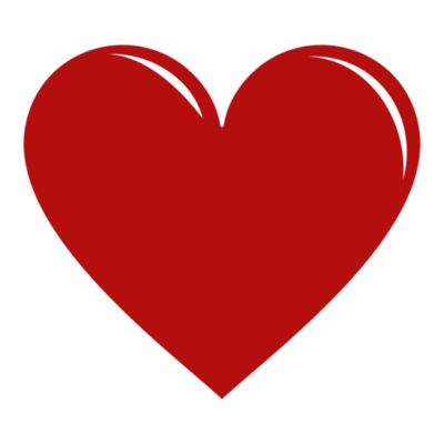 Heart-Shaped. Love Icon Symbol for Pictogram, App, Website, Logo