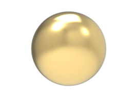 giallo metallo sfera. png