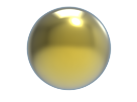 bola de metal amarillo. png