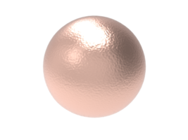 rosa metallo sfera. png