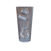 Glass with ice. png