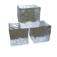 Translucent ice cubes. png