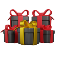 3d regalo scatola illustrazione png