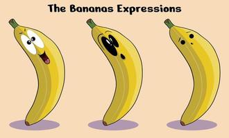 The Banana Expressions vector