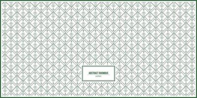 abstract rhombus design pattern with modern style vector
