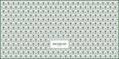 unique triangle shape pattern design vector