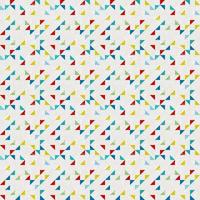 Retro polygonal seamless pattern vector