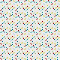 Retro polygonal seamless pattern vector