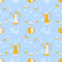 Coffee pattern Arabica vector