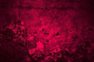 Scary dark red grunge wall concrete cement texture background photo