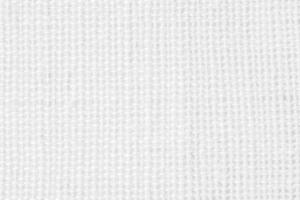 White linen canvas fabric texture background photo