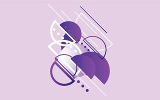 plantilla creativa de elementos de diseño de fondo púrpura moderno. ilustración vectorial vector