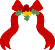 bowknot Natale .avvolgimento carta. Natale Stampa forniture. allegro Natale festa persone festeggiare Natale piatto illustrazione png