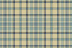 Tartan or plaid vintage color pattern. vector