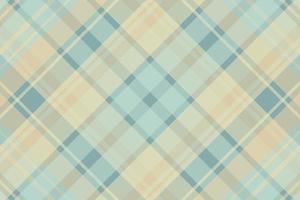 Tartan or plaid vintage color pattern. vector