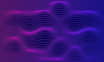 unique smooth waves on dark vector background