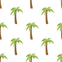 Seamless Pattern with palm trees vector