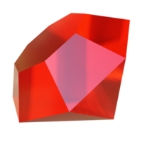 3D Ruby Illustration png