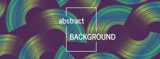 Geometric background with abstract circles shapes vector