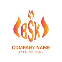 BSK Polygon logo design monogram, BSK polygon vector logo,  BSK with Polygon shape,  BSK template with matching color, BSK polygon logo Simple, Elegant,  BSK Luxurious Logo, BSK Vector pro,